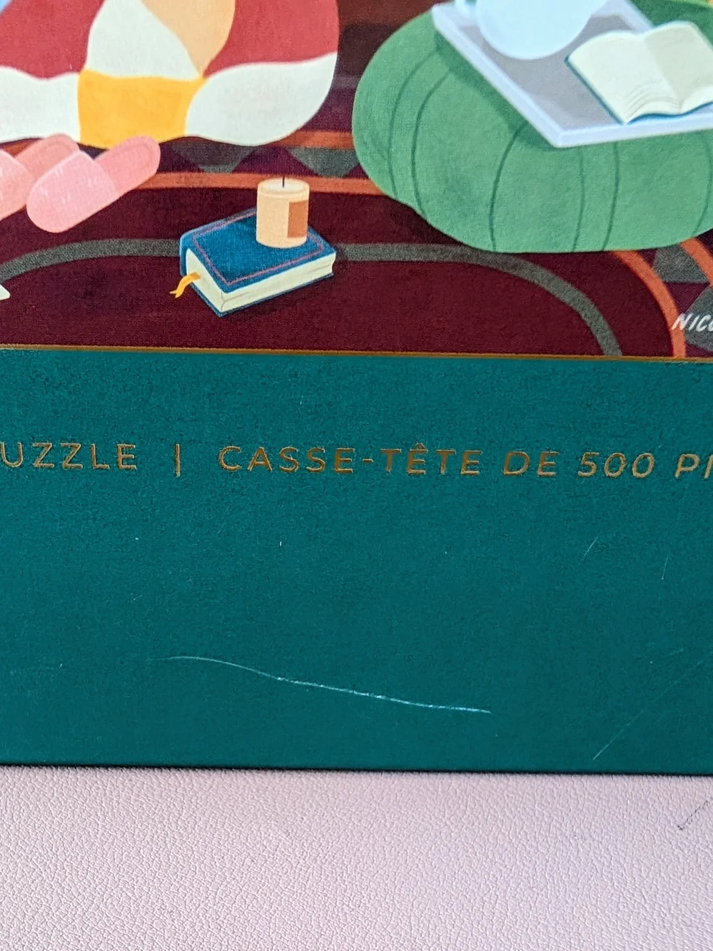 Warm and Cozy 500-Piece Puzzle